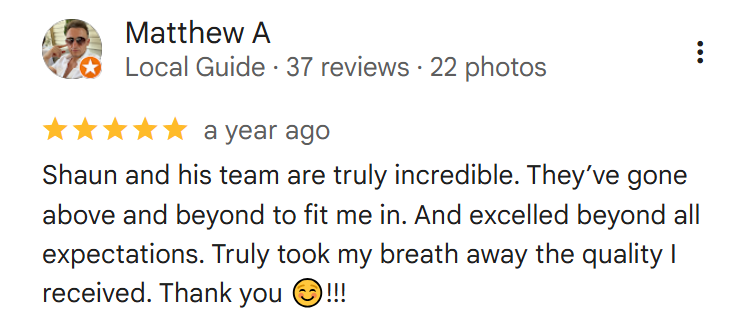 SM Painting and Decorating client's review